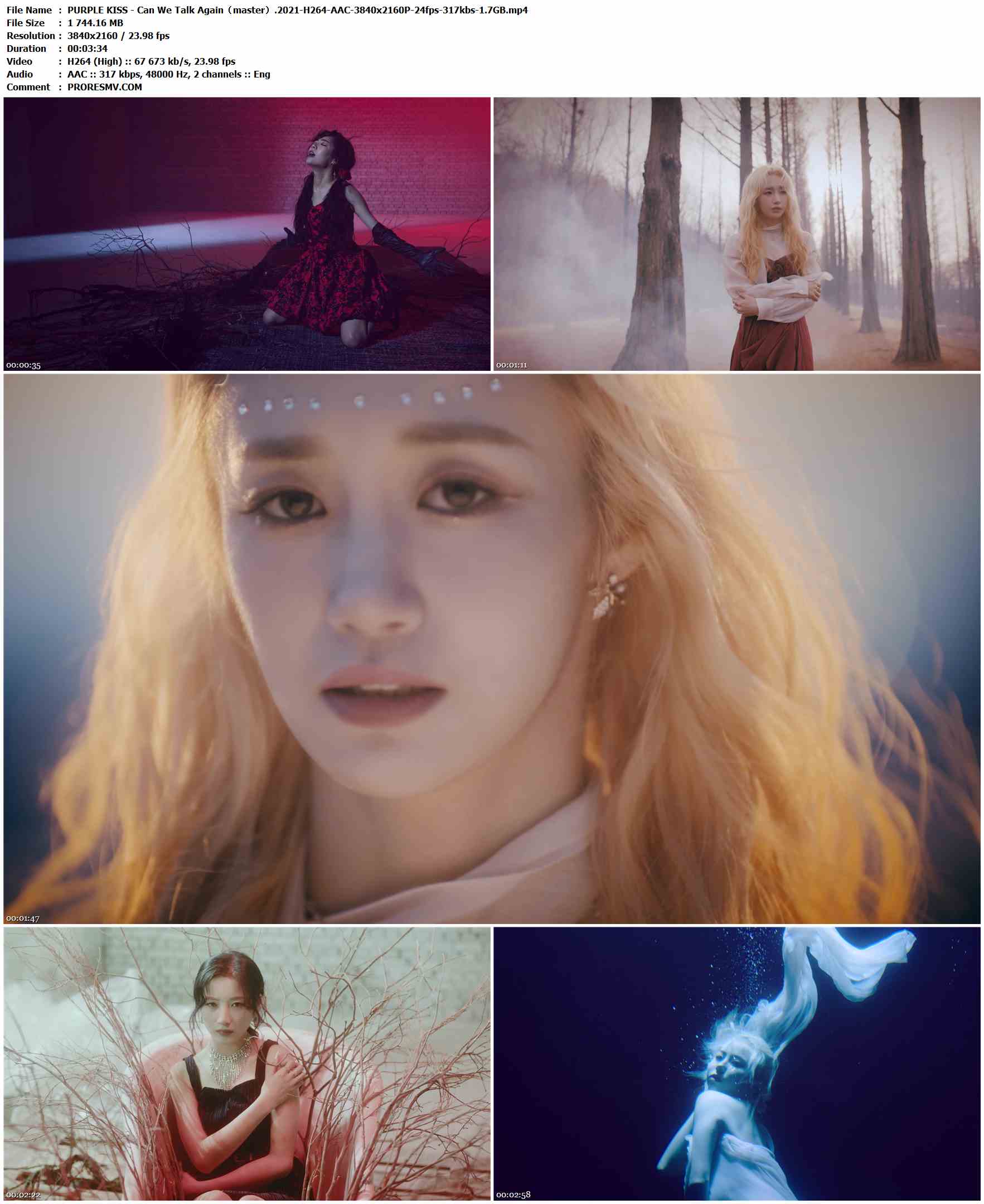 PURPLE KISS - Can We Talk Again（master）.2021-H264-AAC-3840x2160P-24fps-317kbs-1.7GB官方MV_高清MV